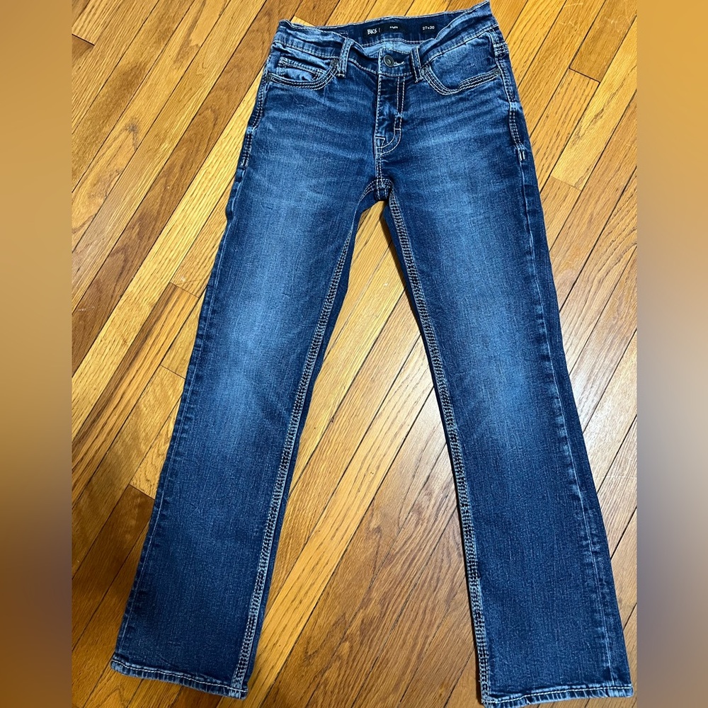 Men’s BKE bootcut stretch Jeans.